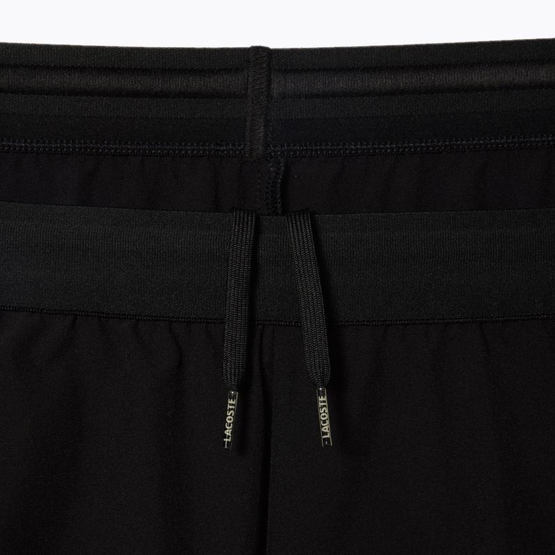 Lacoste men's tennis shorts GH7452 black 4