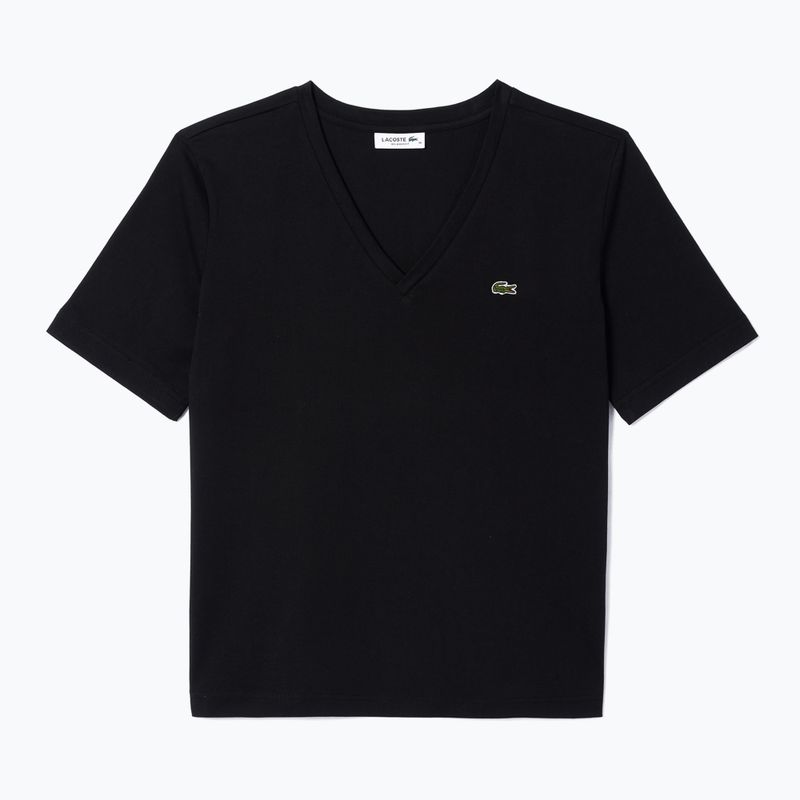 Women's T-shirt Lacoste TF7300 black 4