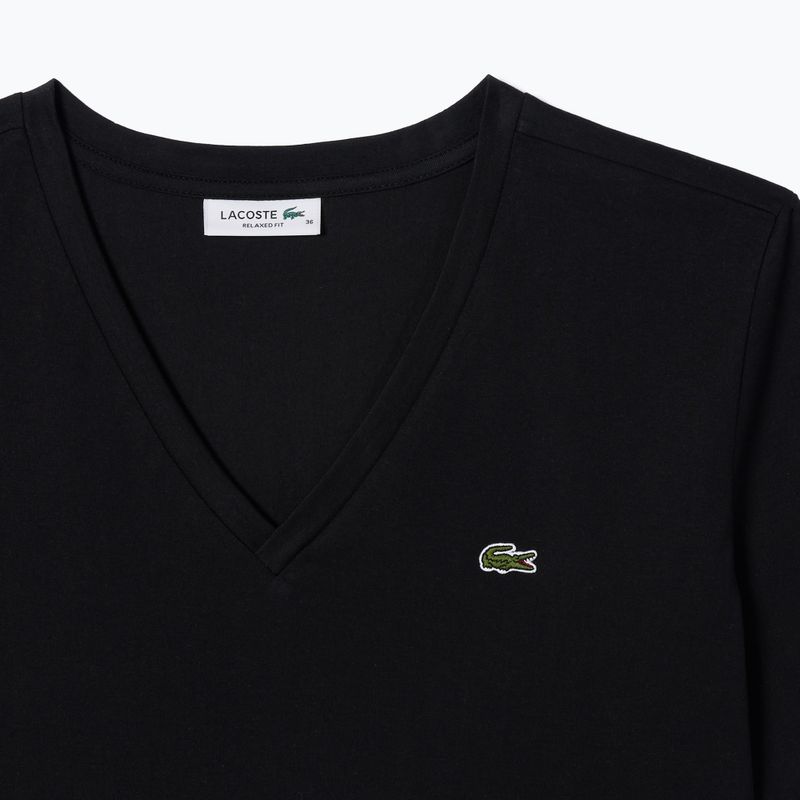 Women's T-shirt Lacoste TF7300 black 5