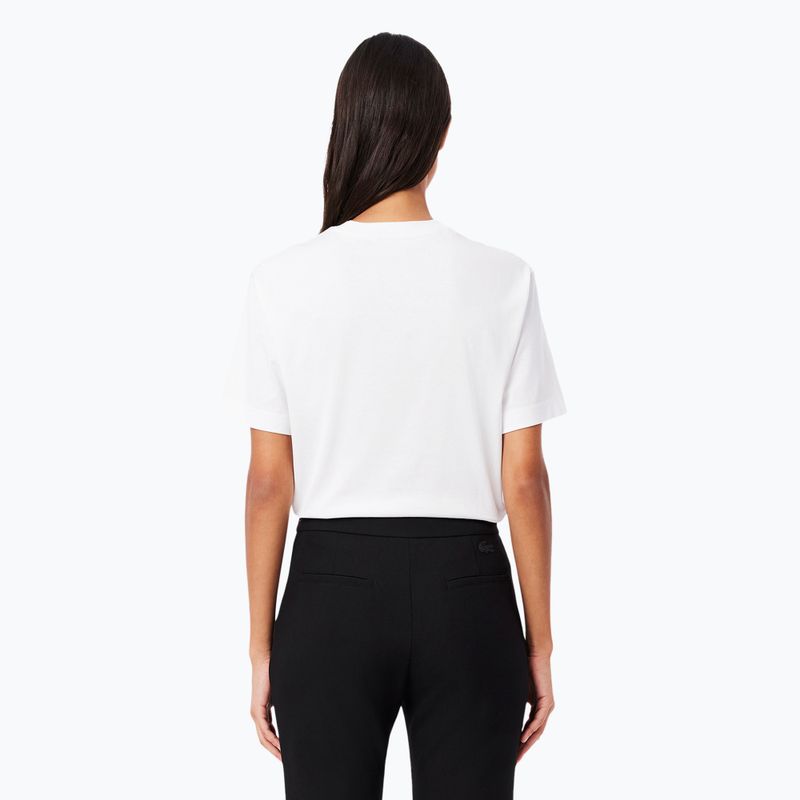 Women's T-shirt Lacoste TF7215 white 2