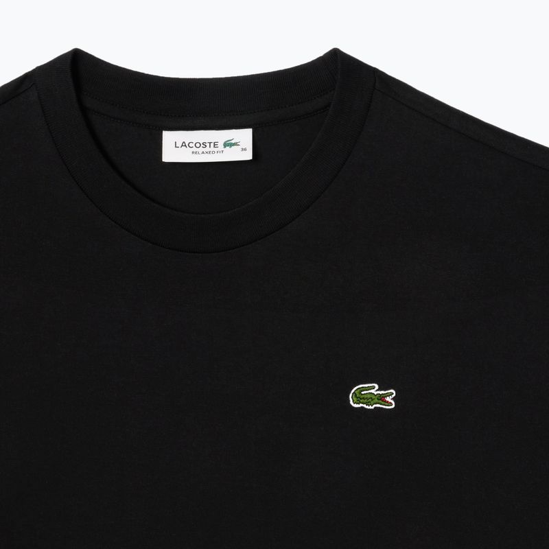 Women's T-shirt Lacoste TF7215 black 5