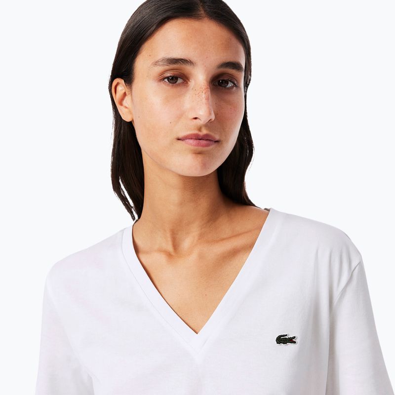Women's T-shirt Lacoste TF7300 white 3