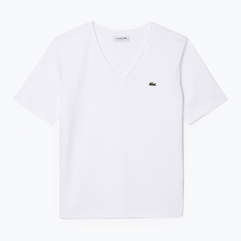 Women's T-shirt Lacoste TF7300 white 4