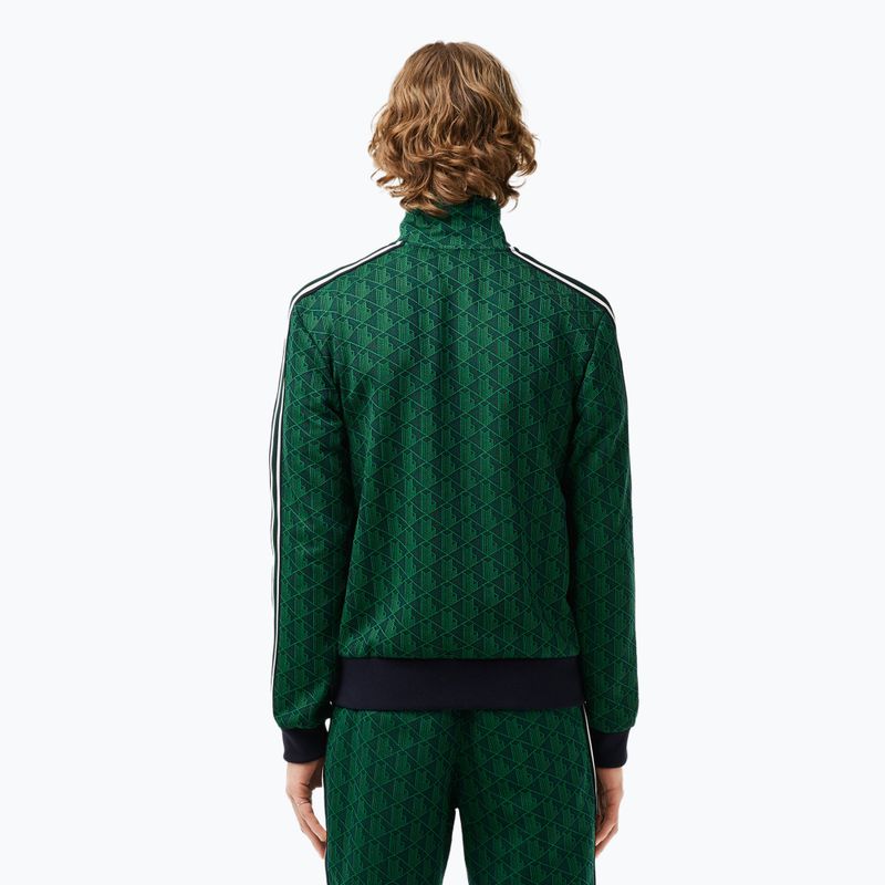 Lacoste men's SH1368 navy blue/sorrel sweatshirt 2