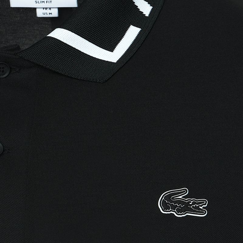 Lacoste men's polo shirt PH7495 black 3