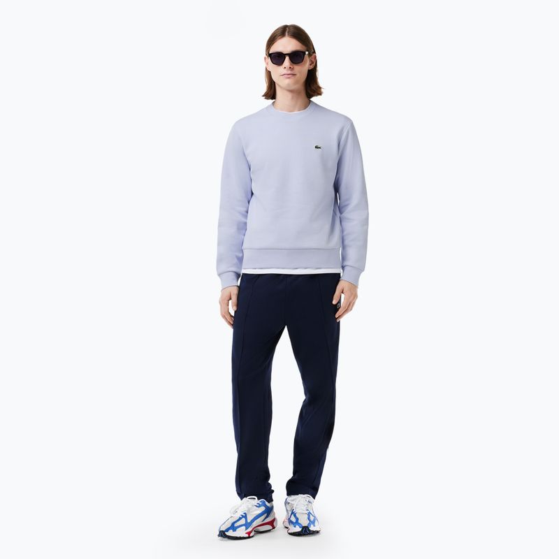 Lacoste men's SH9608 phoenix blue sweatshirt 4