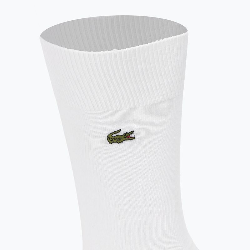 Lacoste socks RA8142 3 pairs white 3