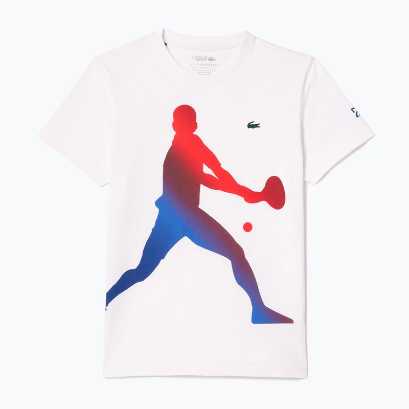 Lacoste Tennis X Novak Djokovic white T-shirt + cap set 4