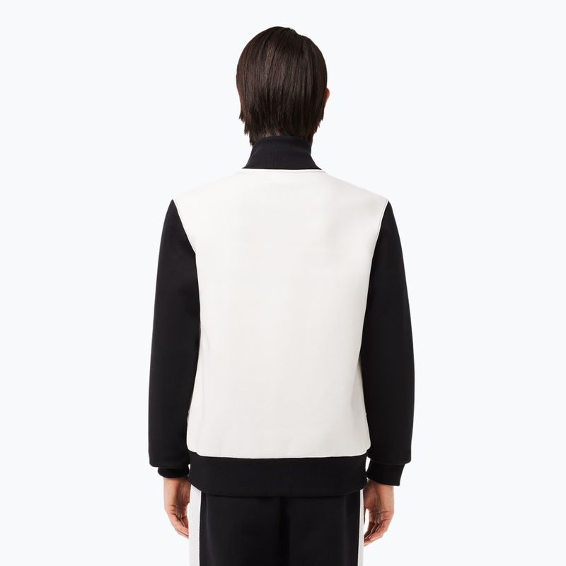 Lacoste men's SH7490 flour/black sweatshirt 2