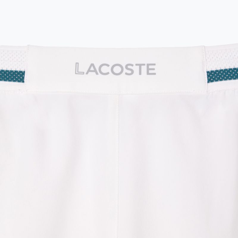 Lacoste men's tennis shorts GH7413 white 6