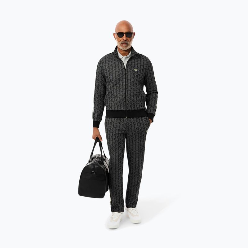 Lacoste men's trousers XH1440 black/graphite 4