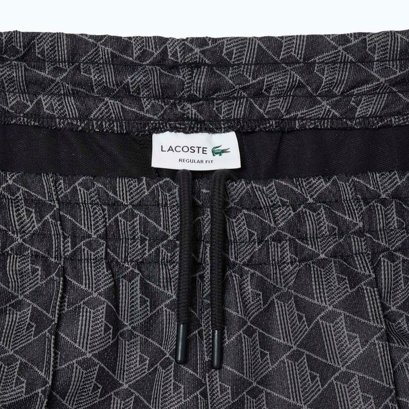 Lacoste men's trousers XH1440 black/graphite 7