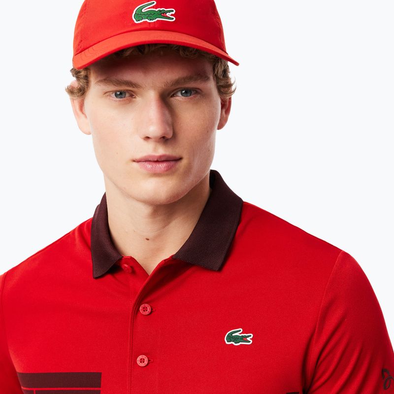 Lacoste tennis polo shirt DH2568 opera/expresso 4