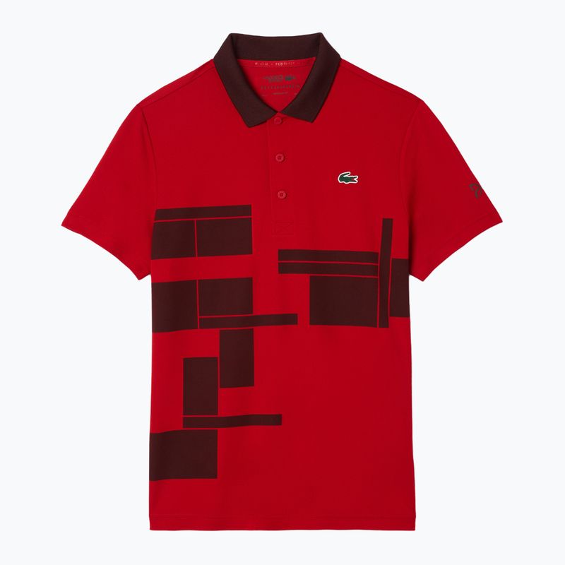 Lacoste tennis polo shirt DH2568 opera/expresso 5