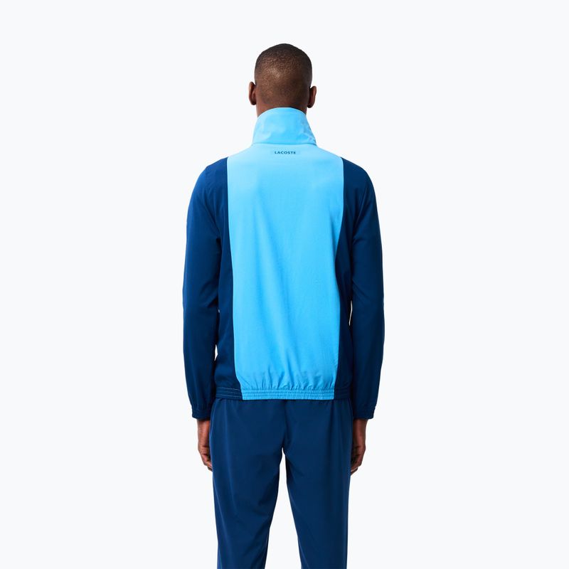 Lacoste men's tracksuit WH2522 globe / argentine blue 2