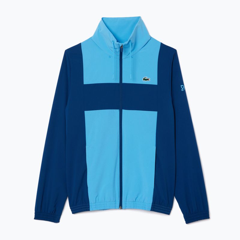 Lacoste men's tracksuit WH2522 globe / argentine blue 6