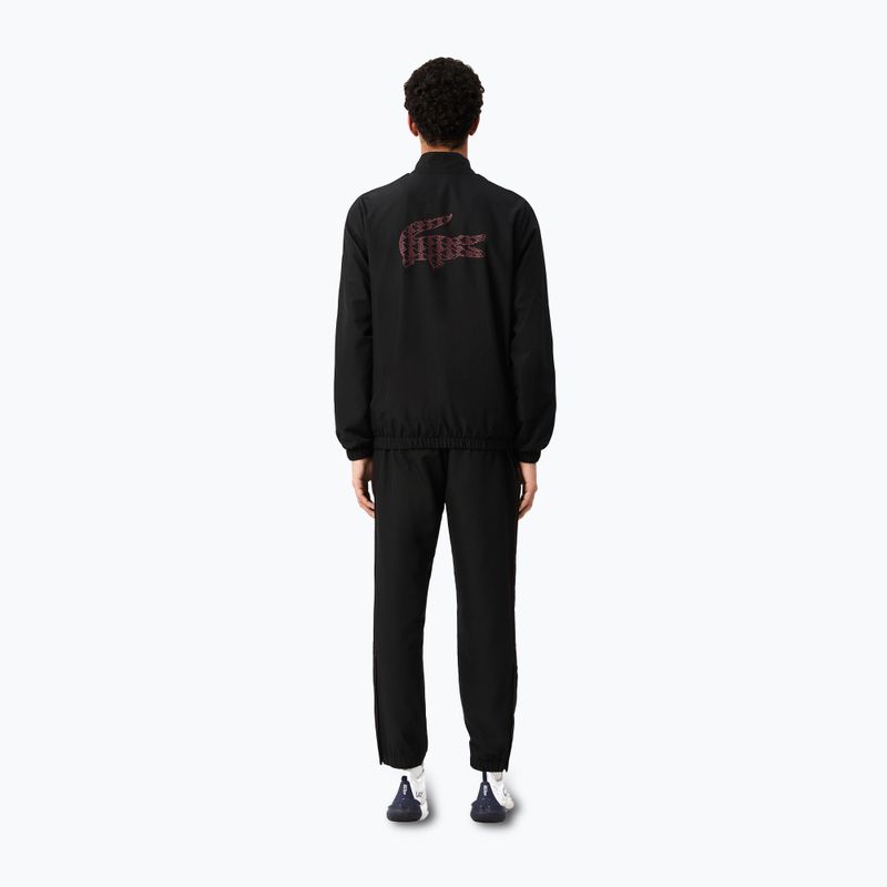 Lacoste men's tracksuit WH2574 black / expresso 2