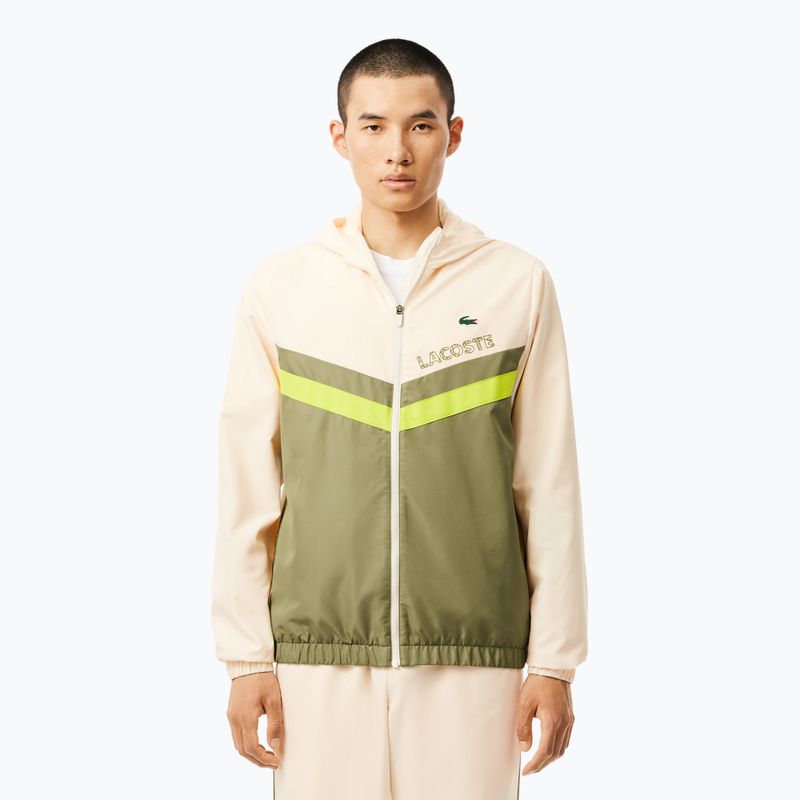 Lacoste men's tracksuit WH4241 lapland/khaki/firefly 3