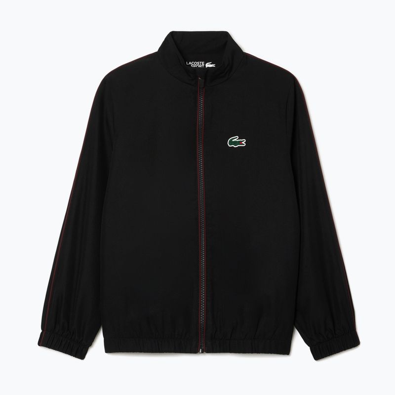 Lacoste children's tracksuit WJ2450 black / expresso 6