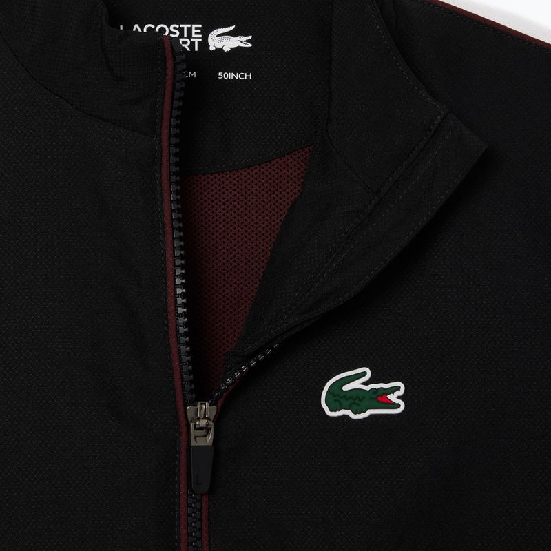 Lacoste children's tracksuit WJ2450 black / expresso 8
