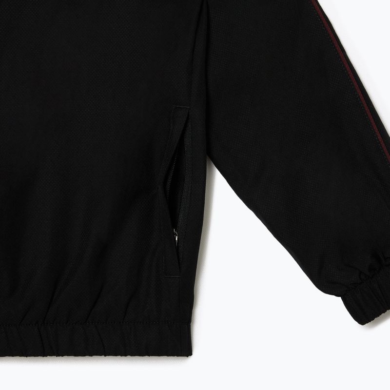 Lacoste children's tracksuit WJ2450 black / expresso 9