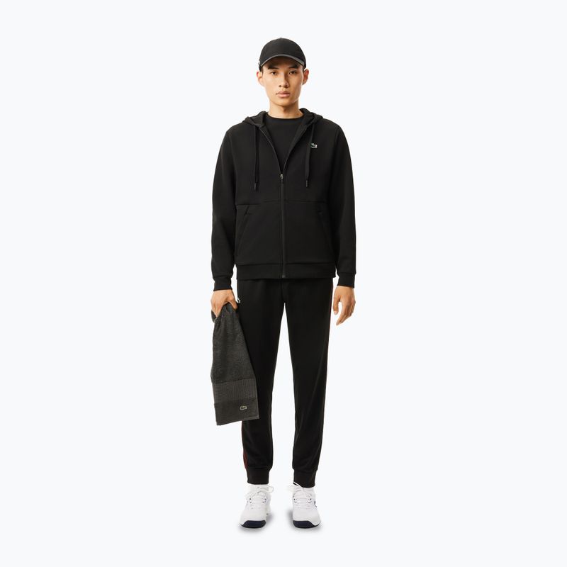 Lacoste men's trousers XH2624 black / expresso 4