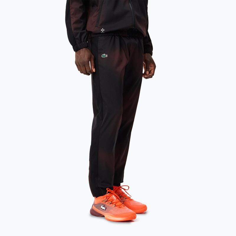 Lacoste men's tracksuit WH2609 black / expresso 4