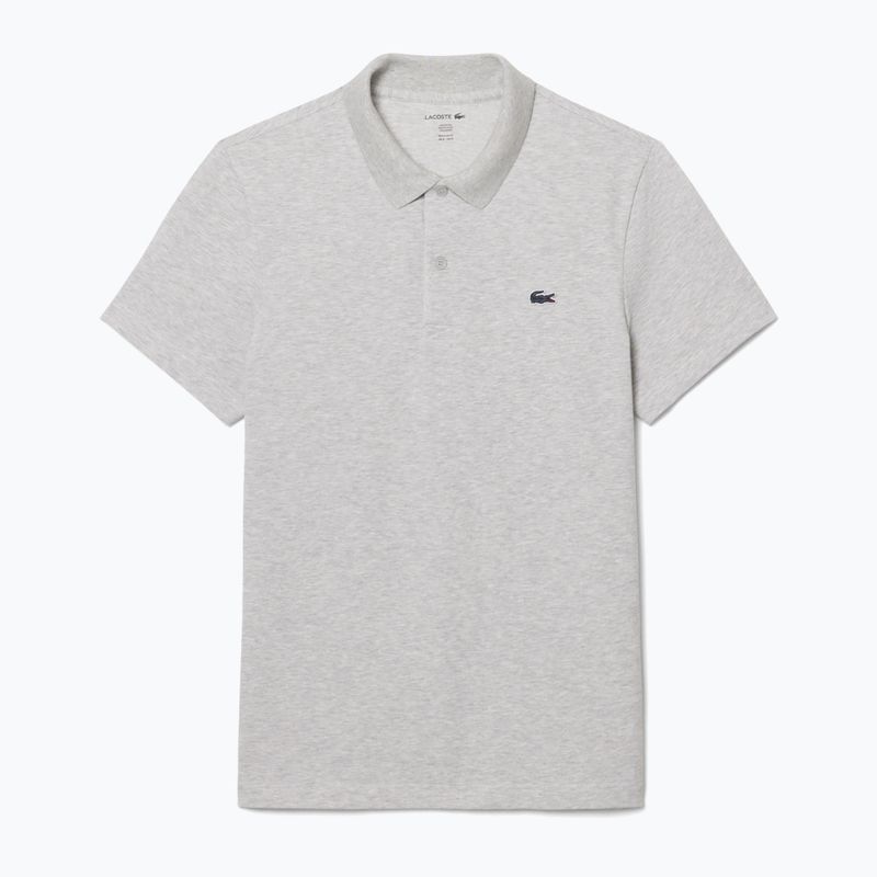 Men's polo shirt Lacoste Polo DH5522 silver chine 5