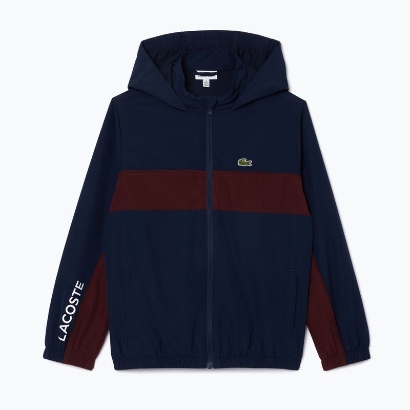 Lacoste children's jacket BJ2453 navy blue / expresso 5