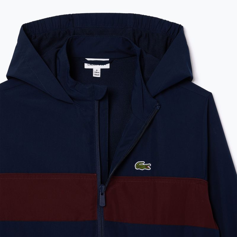 Lacoste children's jacket BJ2453 navy blue / expresso 7