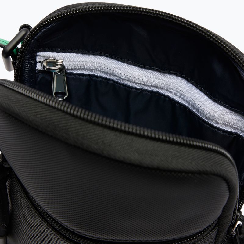 Lacoste men's sachet NH4679TX jacquard webbing noir 5