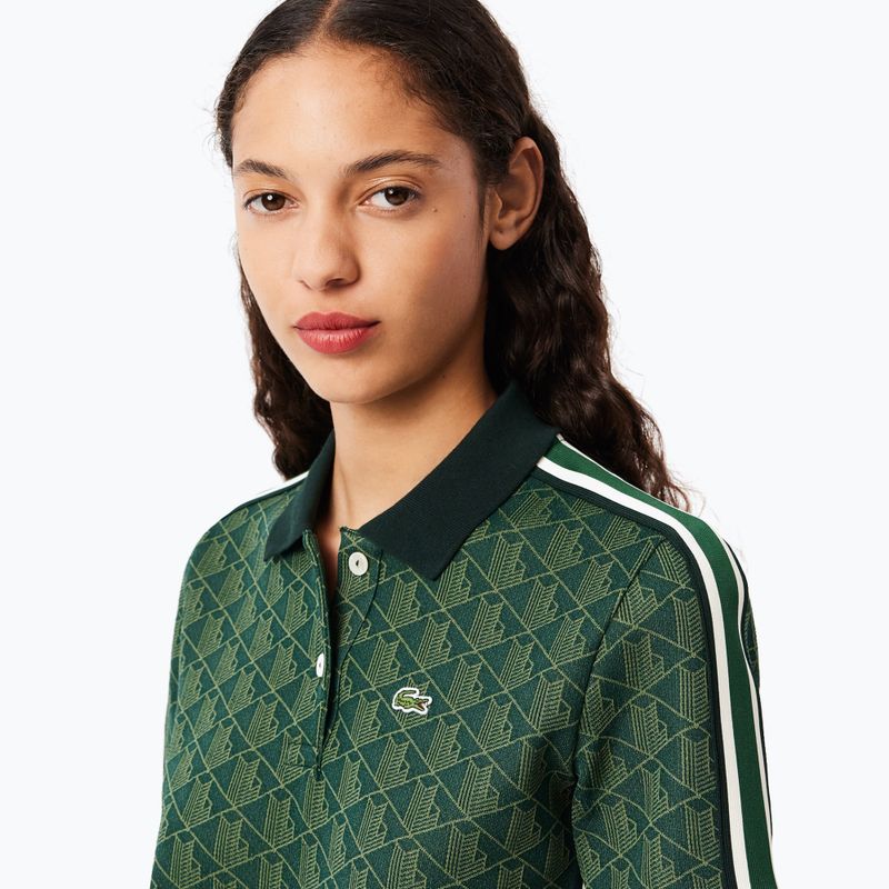 Lacoste women's polo shirt DF3364 sinople/khaki 3