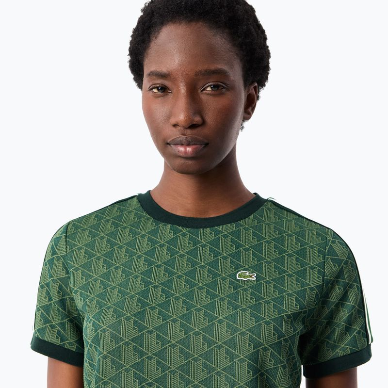 Lacoste women's T-shirt TF3244 sinople/khaki 4