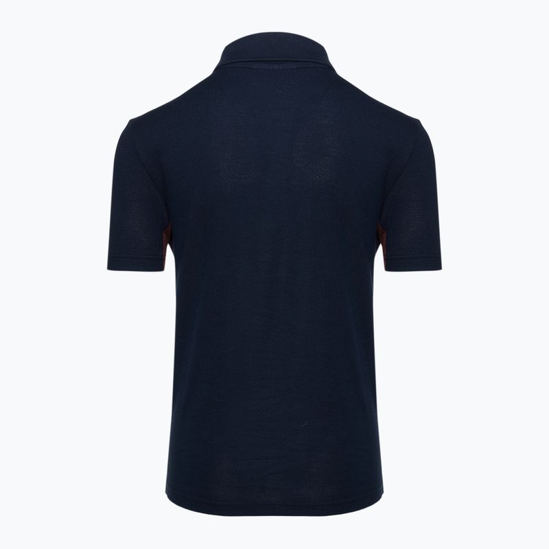 Lacoste children's polo shirt PJ2479 navy blue-expresso 2