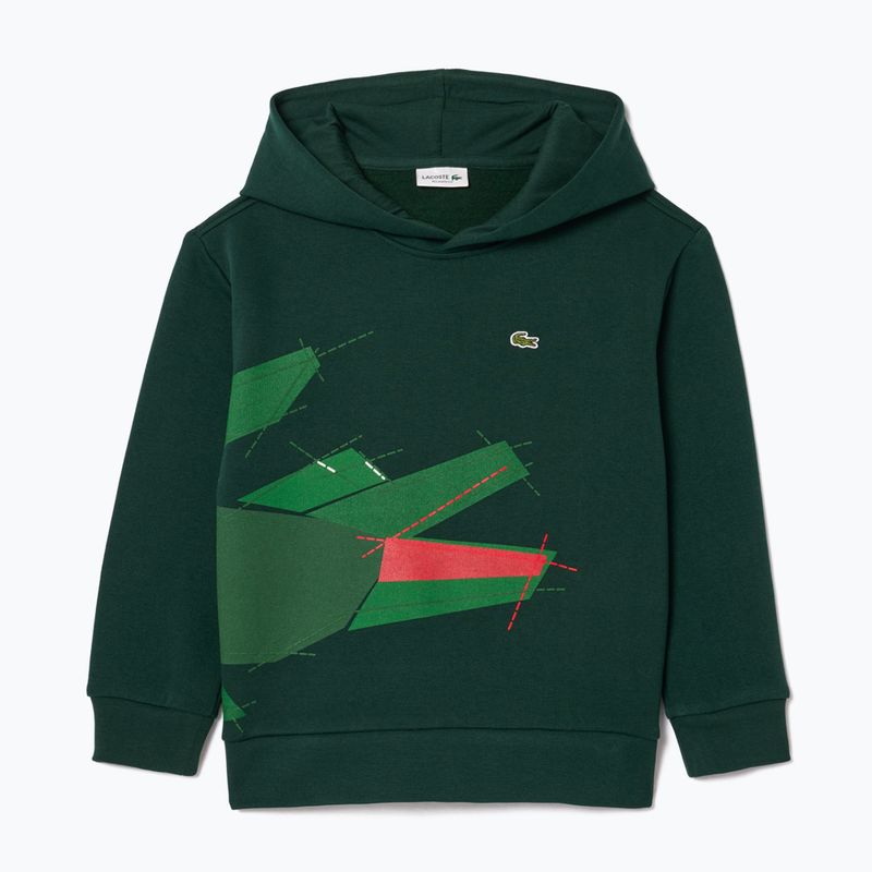 Lacoste children's sweatshirt SJ2561 sinople