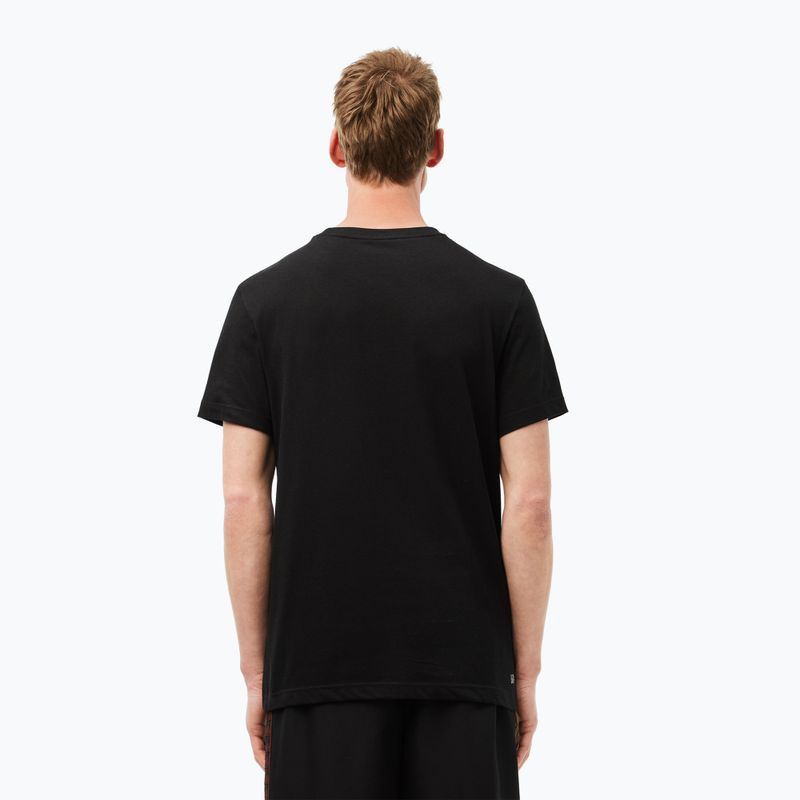 Lacoste men's t-shirt TH2508 black/white 2