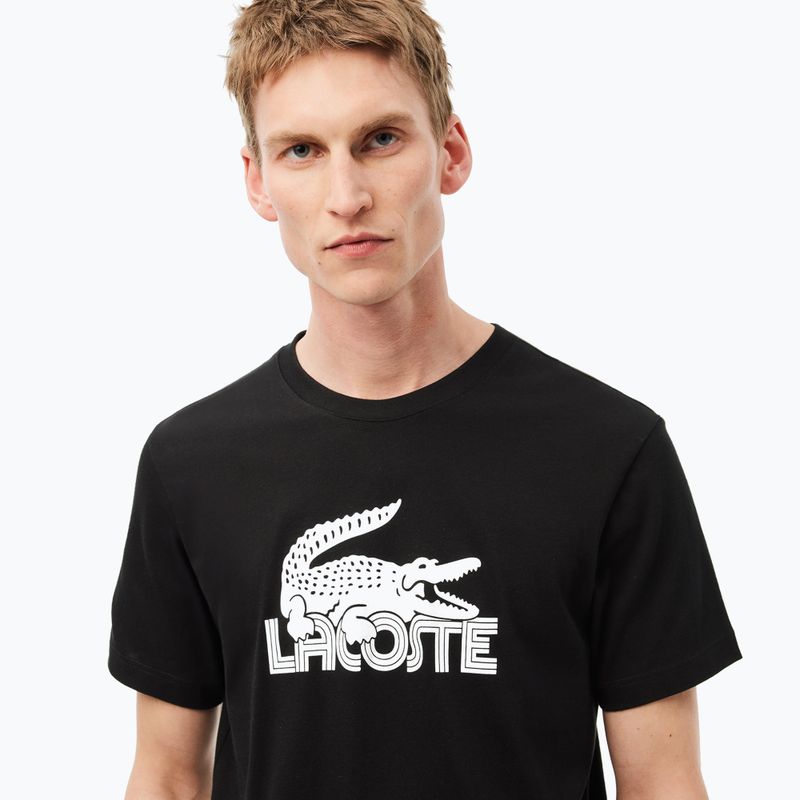 Lacoste men's t-shirt TH2508 black/white 3