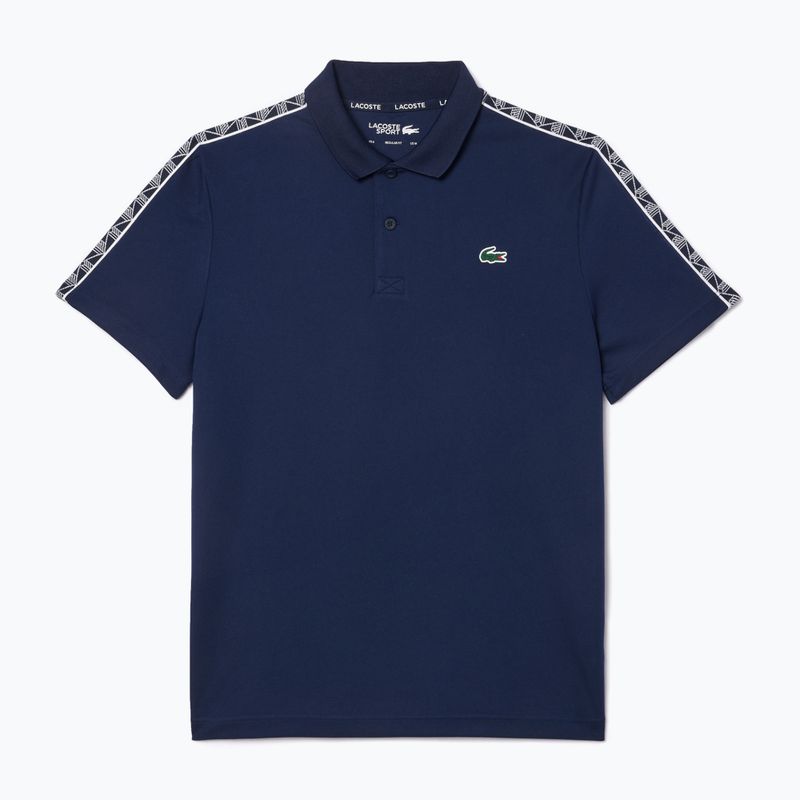 Lacoste men's polo shirt DH2557 navy blue 4