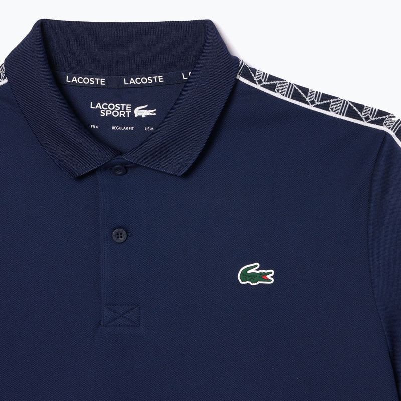 Lacoste men's polo shirt DH2557 navy blue 5