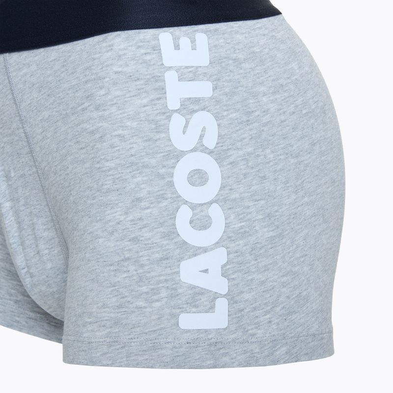 Lacoste boxer shorts 5H1803 BCK 3 pairs navy blue/silver china/red 4