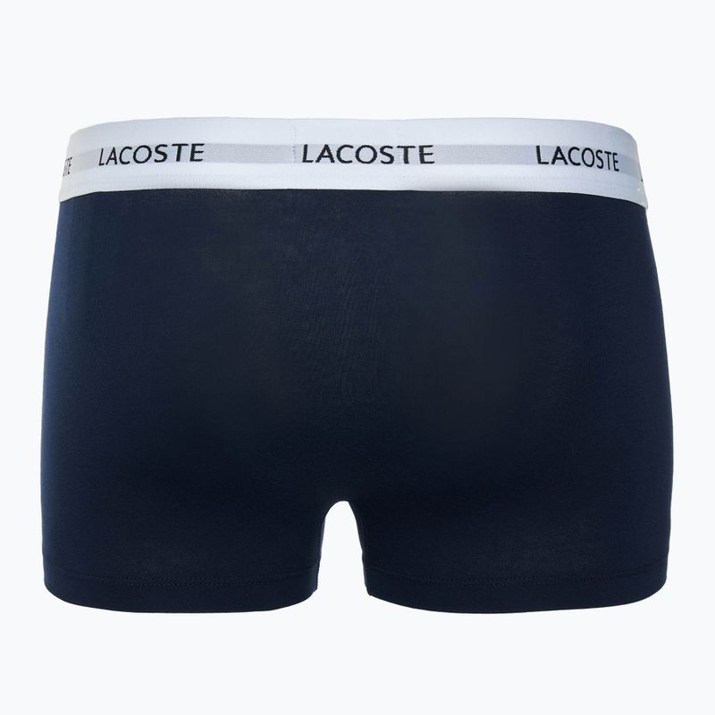 Lacoste men's boxer shorts 5H5150 3 pairs globe/argentine blue/navy 5