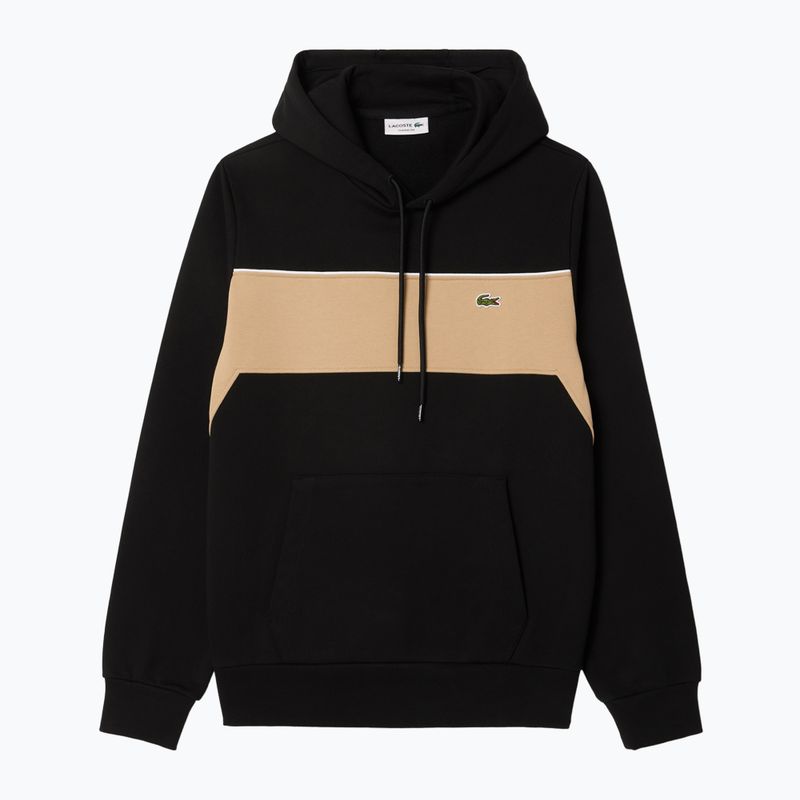 Lacoste men's sweatshirt SH5027 black/viennese 5