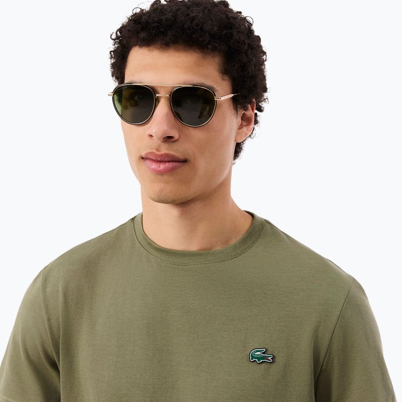 Men's T-shirt Lacoste TH5133 khaki 4