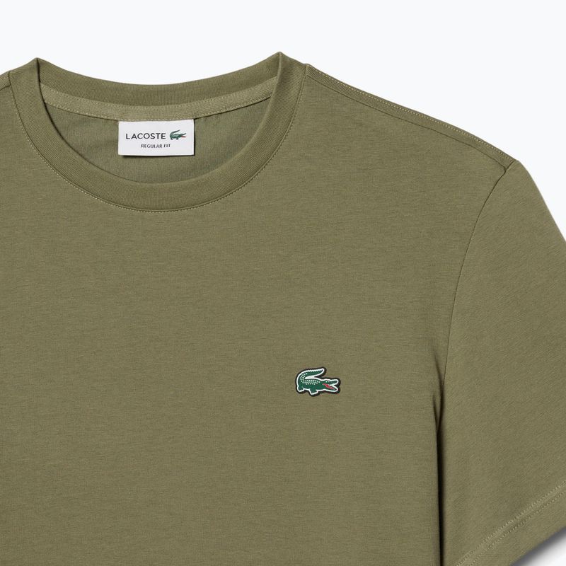 Men's T-shirt Lacoste TH5133 khaki 6