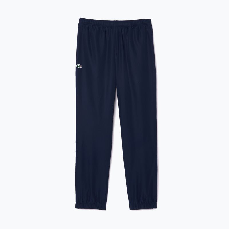 Lacoste men's tracksuit WH2574 navy blue / white 9