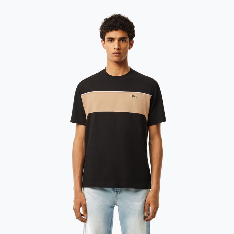 Lacoste men's T-shirt TH2853 black/viennese