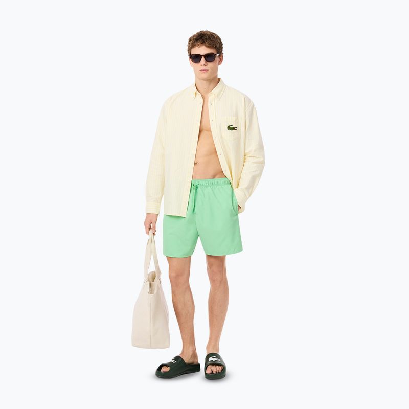 Men's Lacoste swim shorts MH9088 liamone/green 11