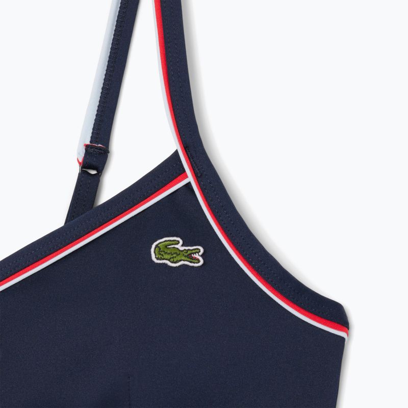 Lacoste swimsuit top MF9993 navy blue/rill grenadine 3