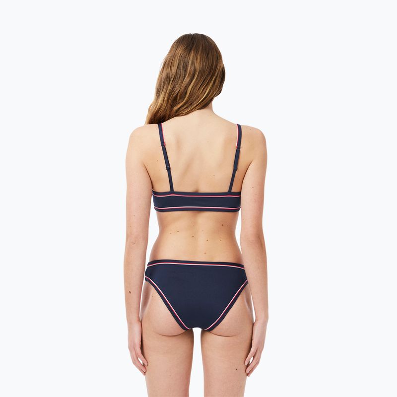 Lacoste swimsuit top MF9993 navy blue/rill grenadine 6