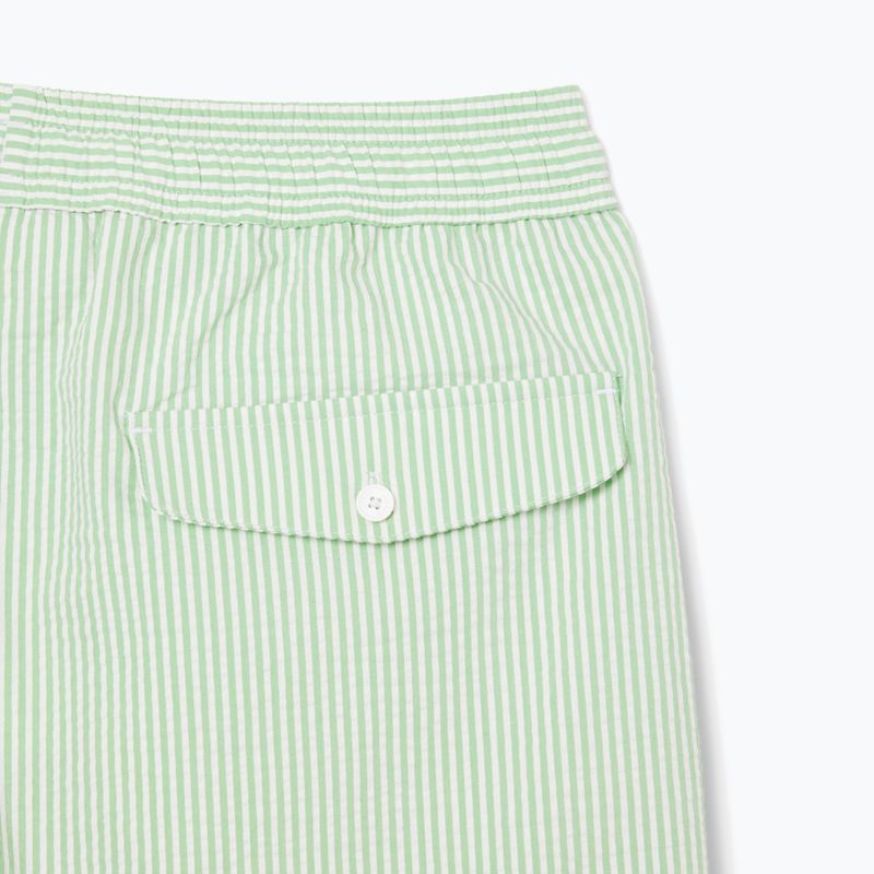 Men's Lacoste swim shorts MH9089 white/liamone 4